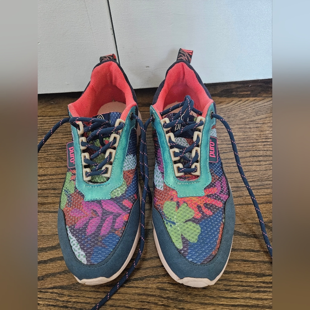 Puro multicolor artesanal sneakers size 39 EU